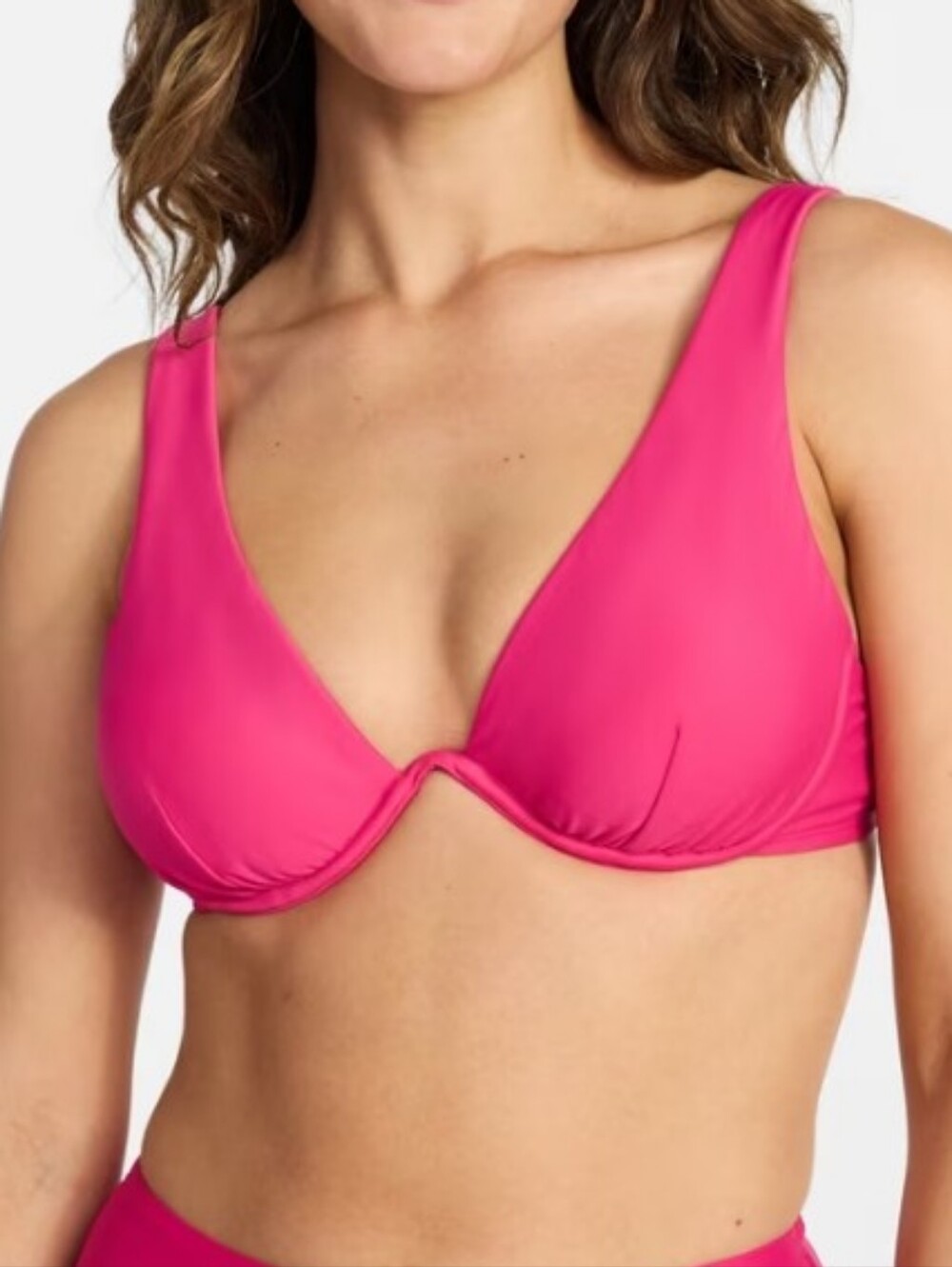 Time and Tru Hot Pink Underwire Bikini Top